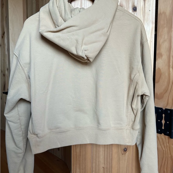 Cozy Tan Hoodie Sweater for Women - Picture 2 of 5